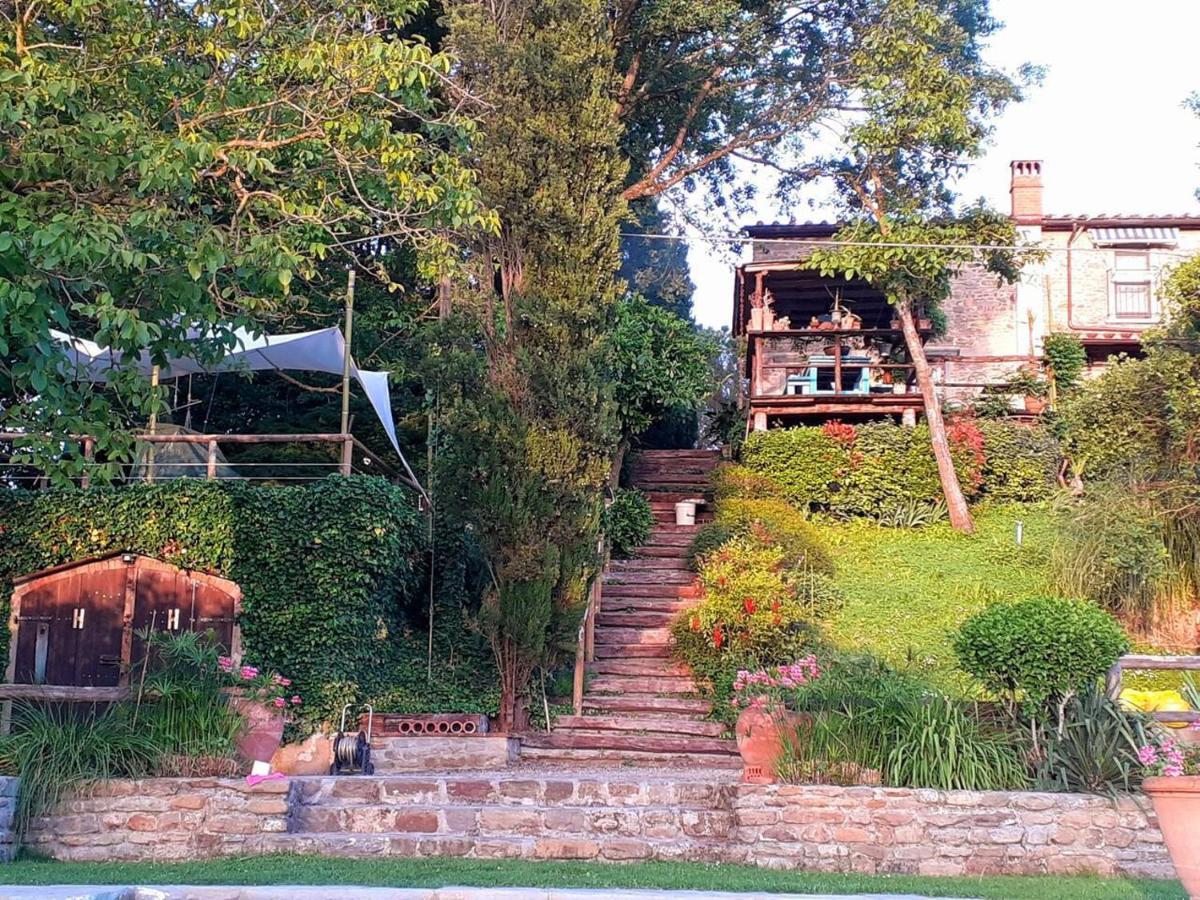 Tuscan Hills Near Florence - Stone House Vicchio Exteriér fotografie